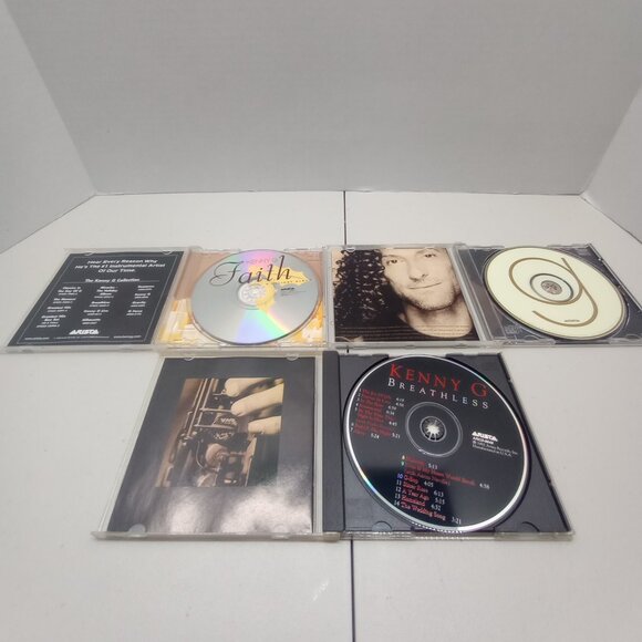 Kenny G 3CD Lot Breathless, Greatest Hits, Holiday Album Smooth Jazz Classics - Picture 2 of 3